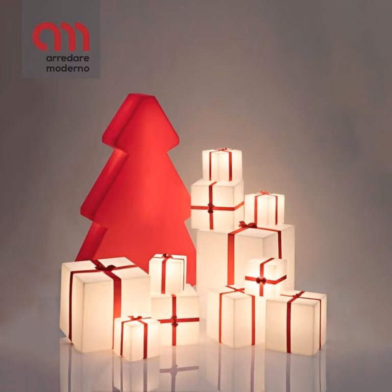 Lampada Merry Cubo Slide da terra