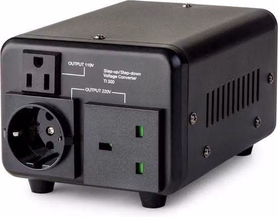 Convertitore di Tensione Bronson 200W da 110V a 220V Nero