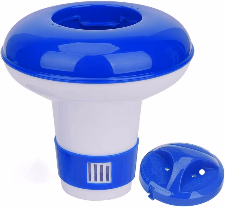 Dosatore per cloro, 12,7 cm, con aperture di dosaggio regolabili, adatto per vasche idromassaggio e piscine