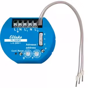 Attuatore solare con ingressi sensore - Attuatore solare per la domotica PL-SAM2