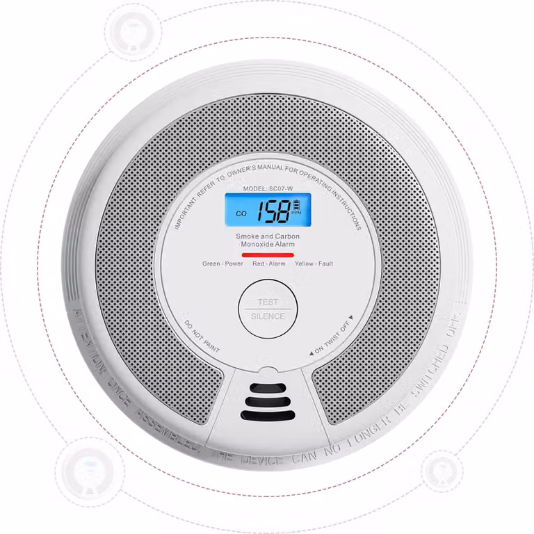 X-Sense xsc07w X-Sense Rauchmelder SC07-W Intelligenter Vernetzter