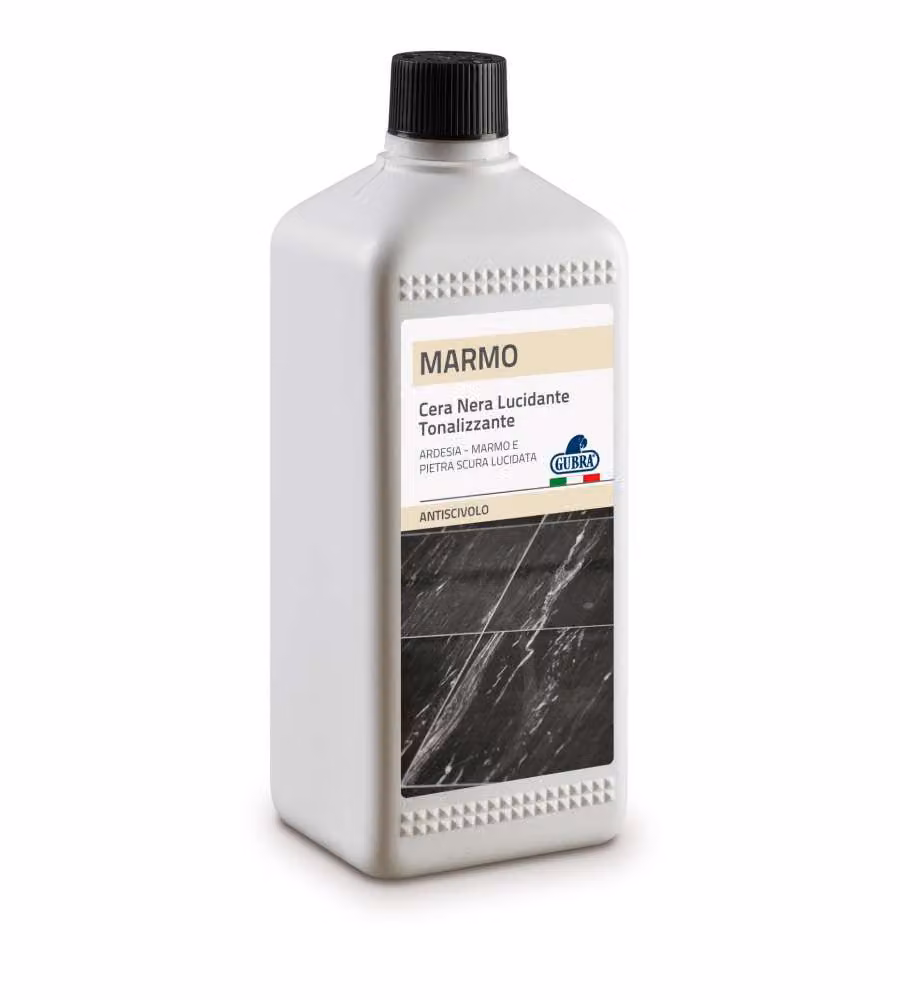 Cera Antiscivolo Nera per Marmo e Ardesia - 1000 ml