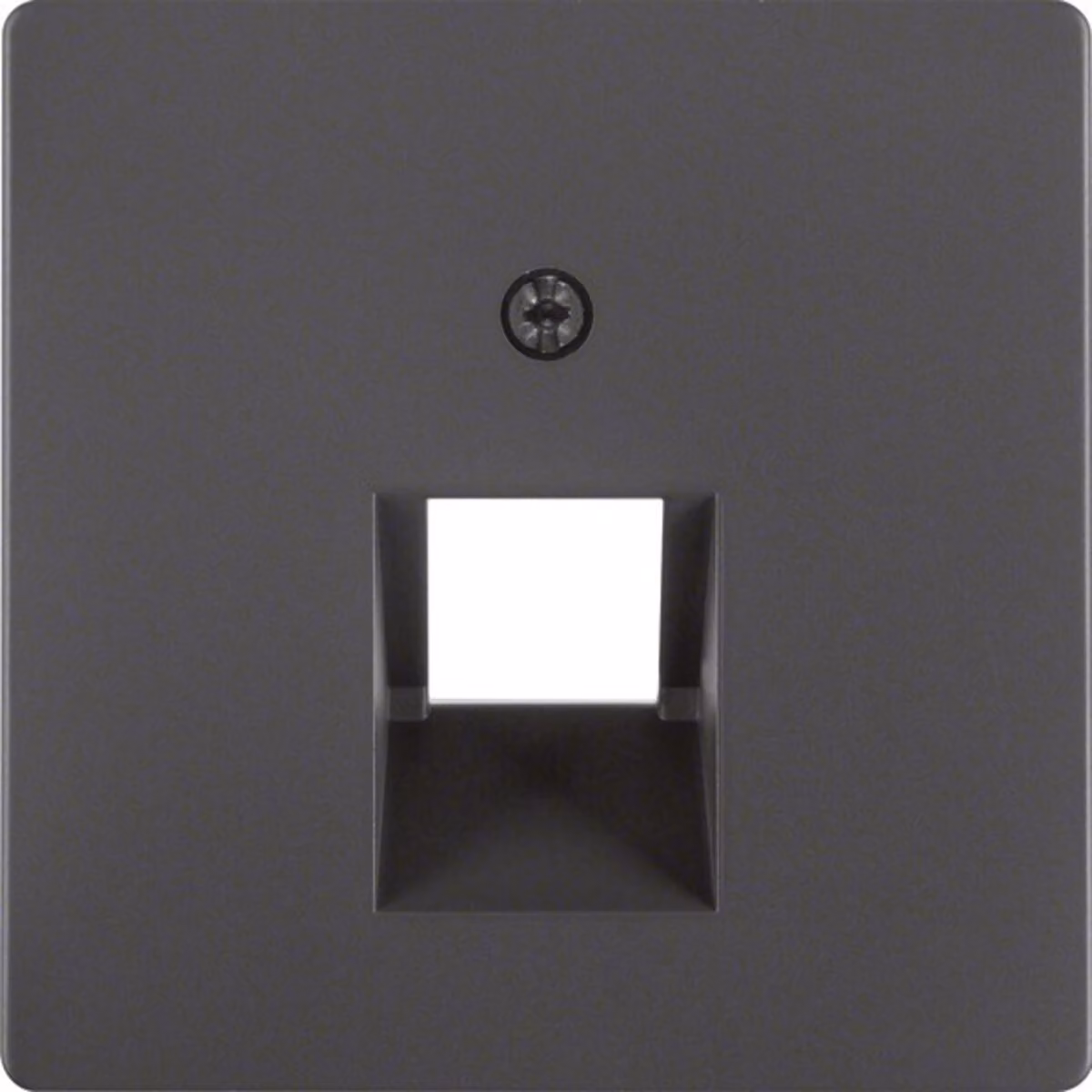 Piastra centrale anthr/sa per presa SAE - UAE / IAE (ISDN) piastra di copertura centrale 14076086