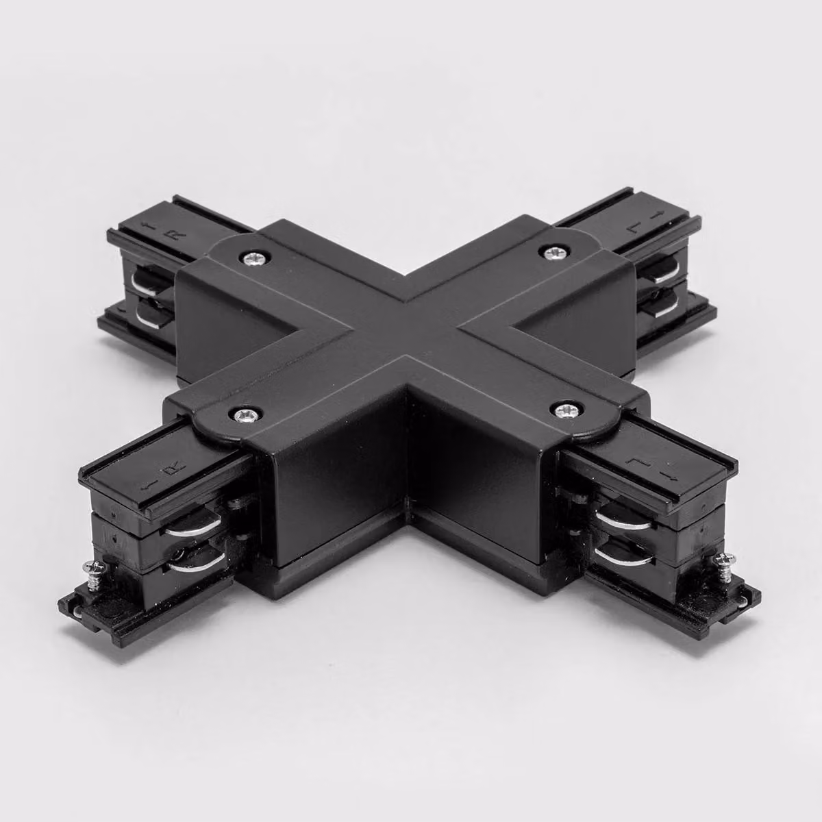 ARELUX TRACK N 3c X - Connettore e alimentazione - Nero