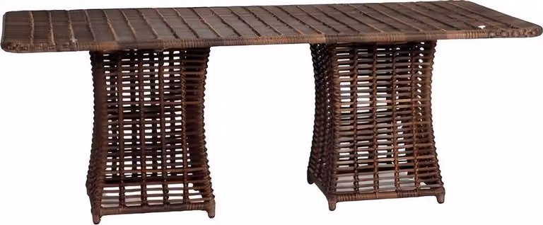 Couchtisch Braun Luxus Moderner Tisch Design Kaffeetisch Hochwertig Rattan
