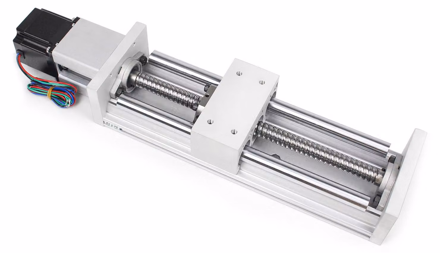 Tavola lineare CNC, corsa effettiva di 400 mm, doppio sistema di riferimento ottico, vite a ricircolo di sfere SFU1605