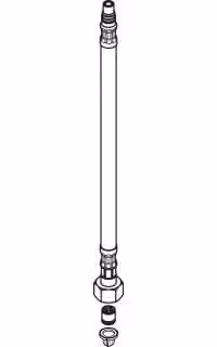HANSGROHE 95664000 Tubo di collegamento 600 mm