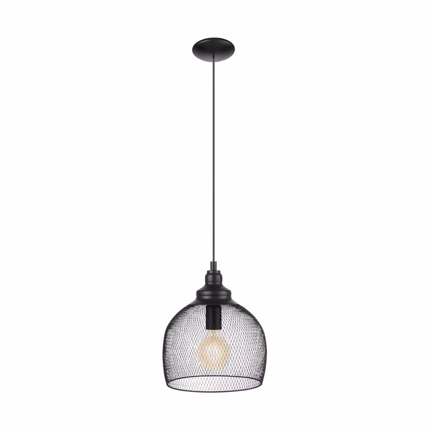 Eglo 49736 Lampada a sospensione Straiton Ø 28cm nero