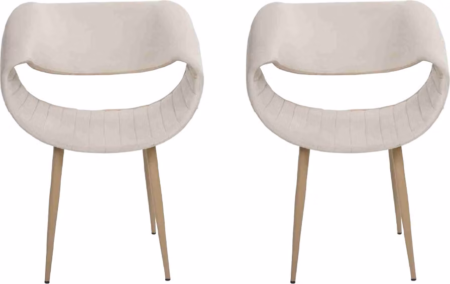 Modern 2x Stühle Polsterstuhl Luxus Sessel Lehnstuhl Esszimmer Wohnzimmer
