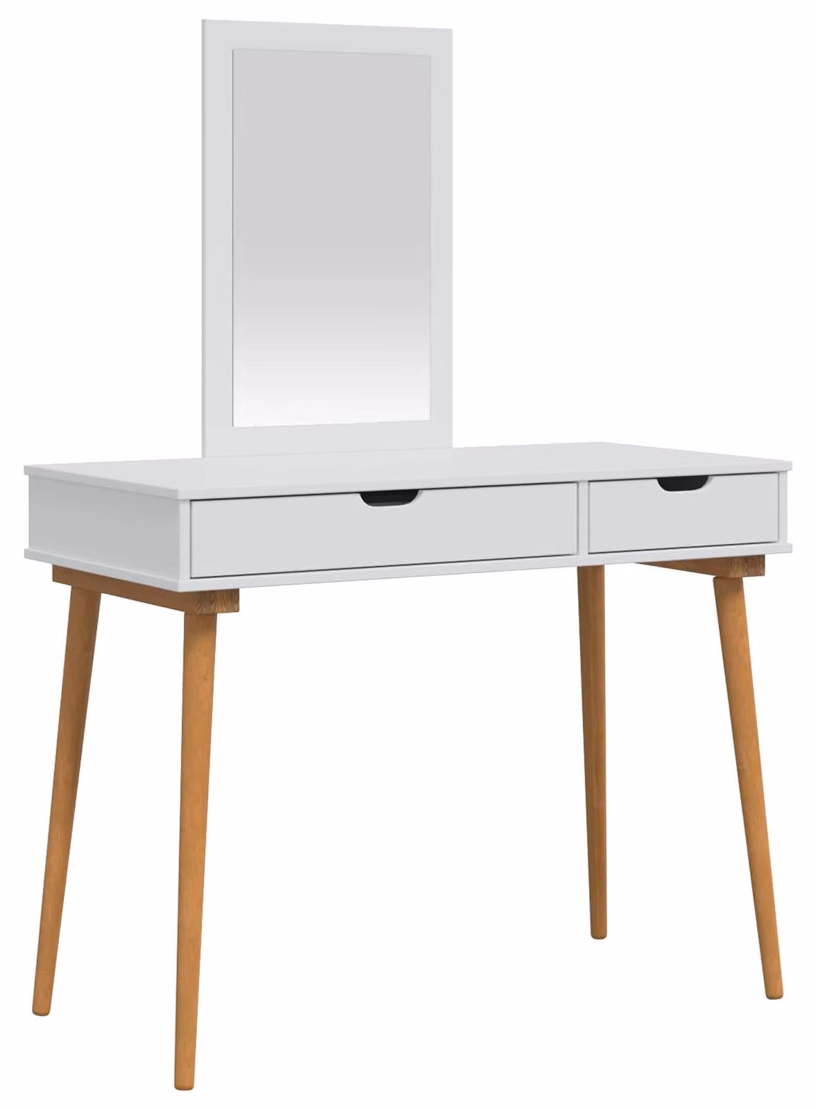 Set da trucco FAUSKE, 2 pezzi, bianco, 100 x 50 x 143 cm