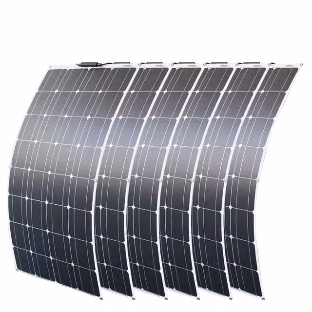 Modulo solare portatile, design flessibile, silicio monocristallino, pannello solare da 600w