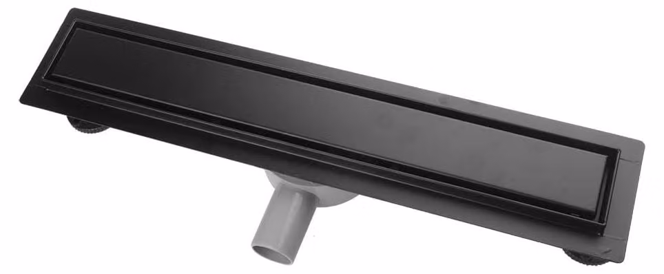Solidchoice - Scarico per doccia da 50 cm, rotazione a 360°, acciaio inossidabile, sifone con deodorante e filtro per capelli