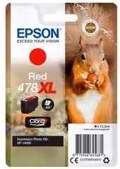 Cartuccia per stampante inkjet Epson CLARIA 478 XL Rosso C13T04F54010
