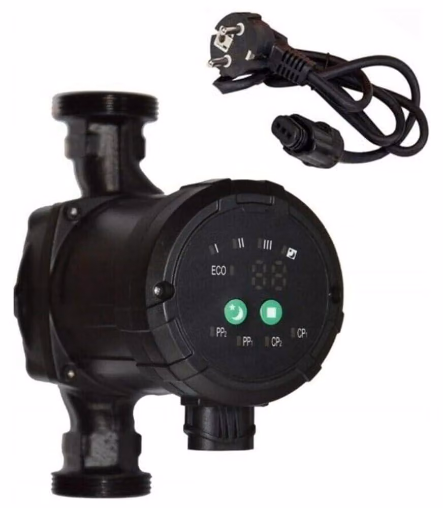 Pompa di circolazione per riscaldamento - 25-40/180, colore nero - Potenza: 5 kilowatt - Materiale: ghisa