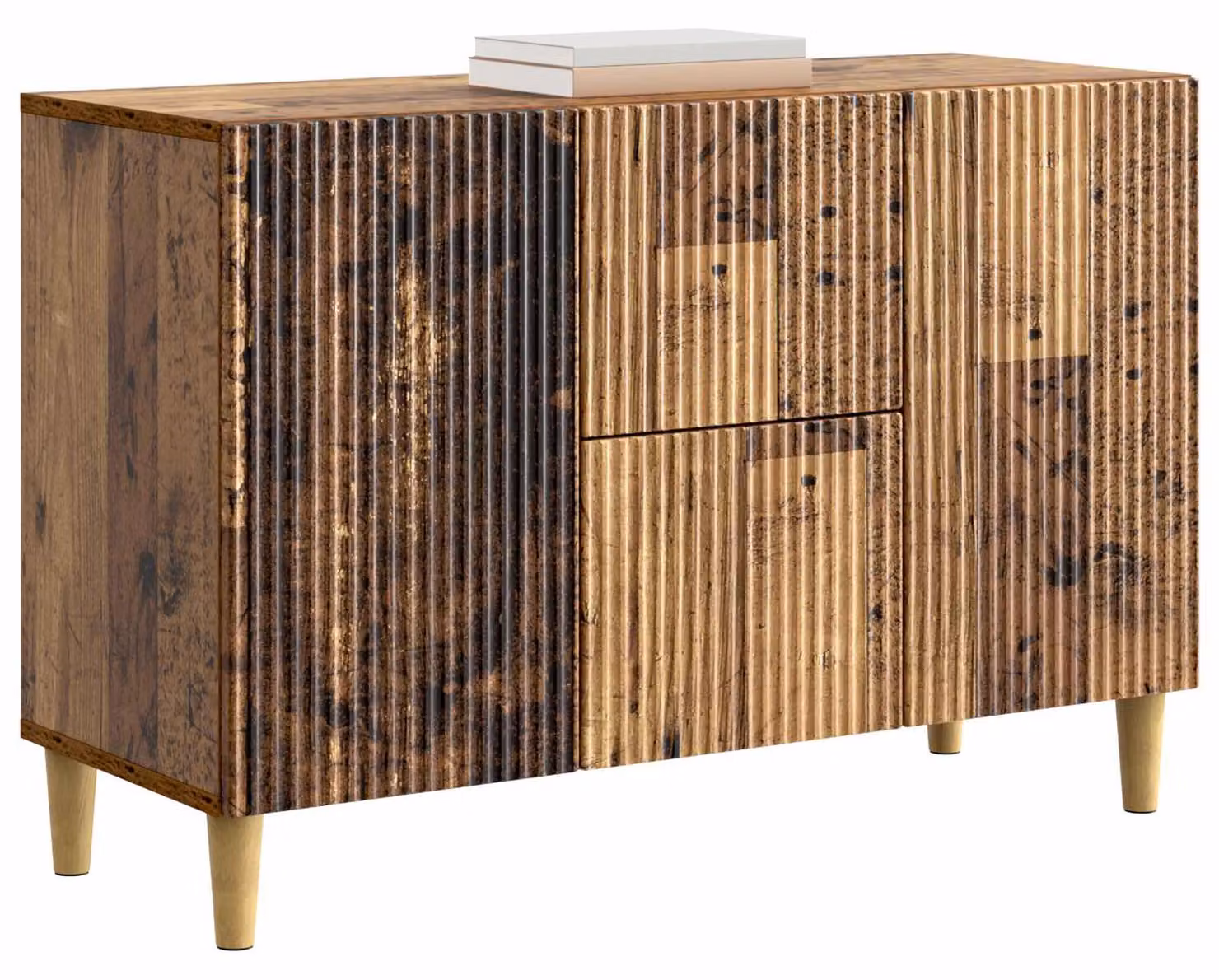 Credenza Legno antico 89 x 34,5 x 60 cm Legno ingegnerizzato