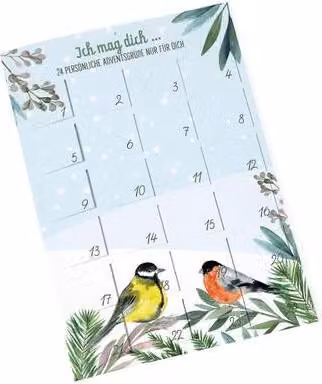 Ti voglio bene – 24 auguri personali per l'Avvento solo per te