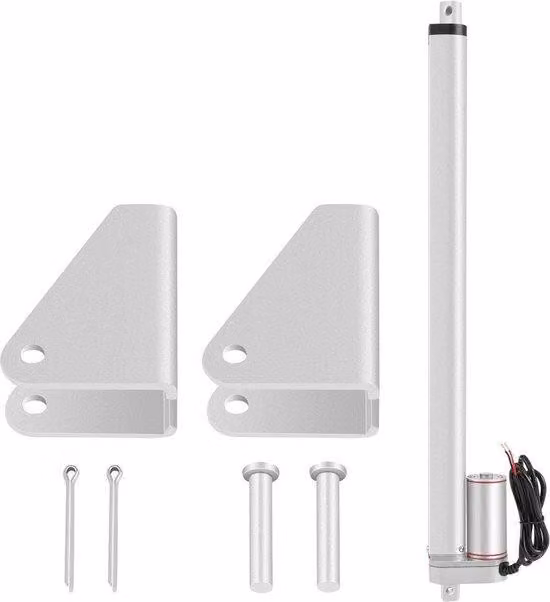 Forza lineare del motore elettrico, attuatore da 12 V, forza di sollevamento massima 750 N, corsa 500 mm con controllo automatico – Kit di montaggio fai da te per applicazioni mediche.