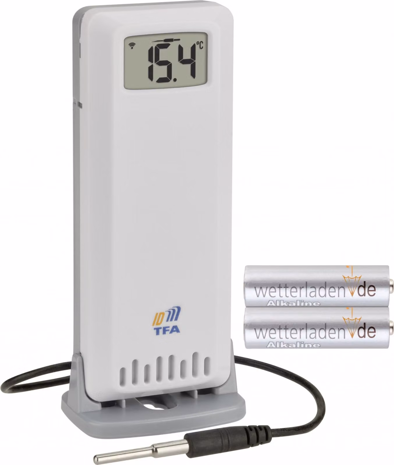 TFA 30.3905.02 Trasmettitore termoigrometrico professionale ID-A4 Sensore a cavo per TFA.me -50 +110 °C Trasmettitore radio: con batterie