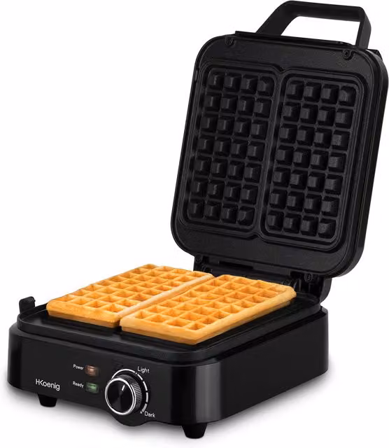 Piastra per waffle H.Koenig GFX420 nera