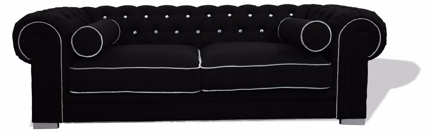Chesterfield Sofa 3 SITZER Polster Designer Couchen Sofas Garnitur SL Sofa 23