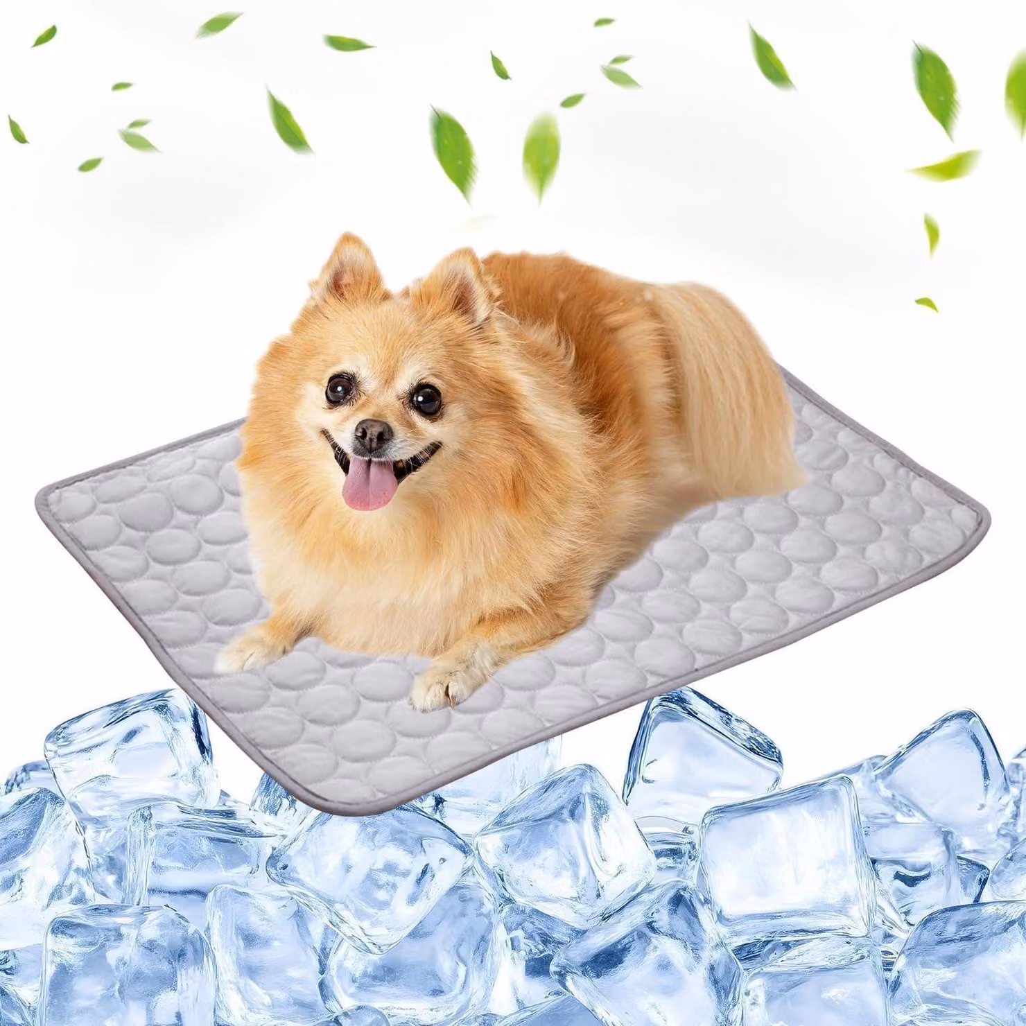 Tappetino refrigerante per cani, taglia XL, 70x100 cm, auto-raffreddante, ideale per l'uso in casa e in auto durante l'estate