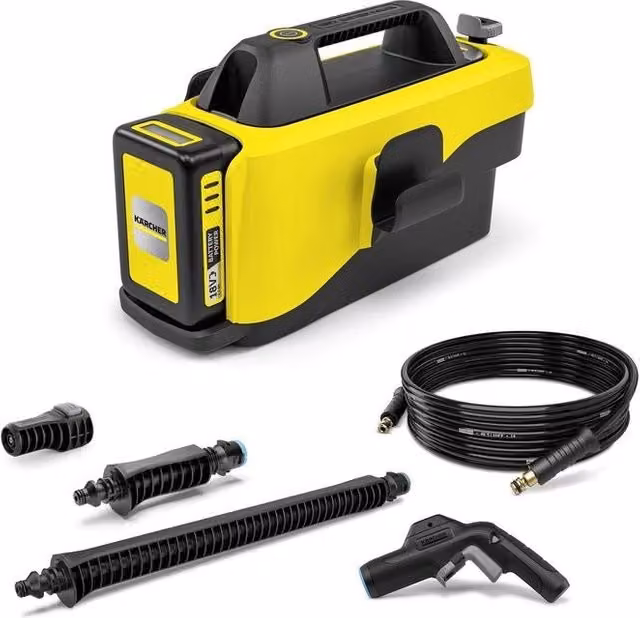 Idropulitrice a batteria Kärcher OC 6-18 BATTERY SET 18 V 24 bar Nero Grigio Giallo – 1