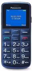 Cellulare Panasonic KX-TU110EXC 2G GPRS per anziani, colore blu