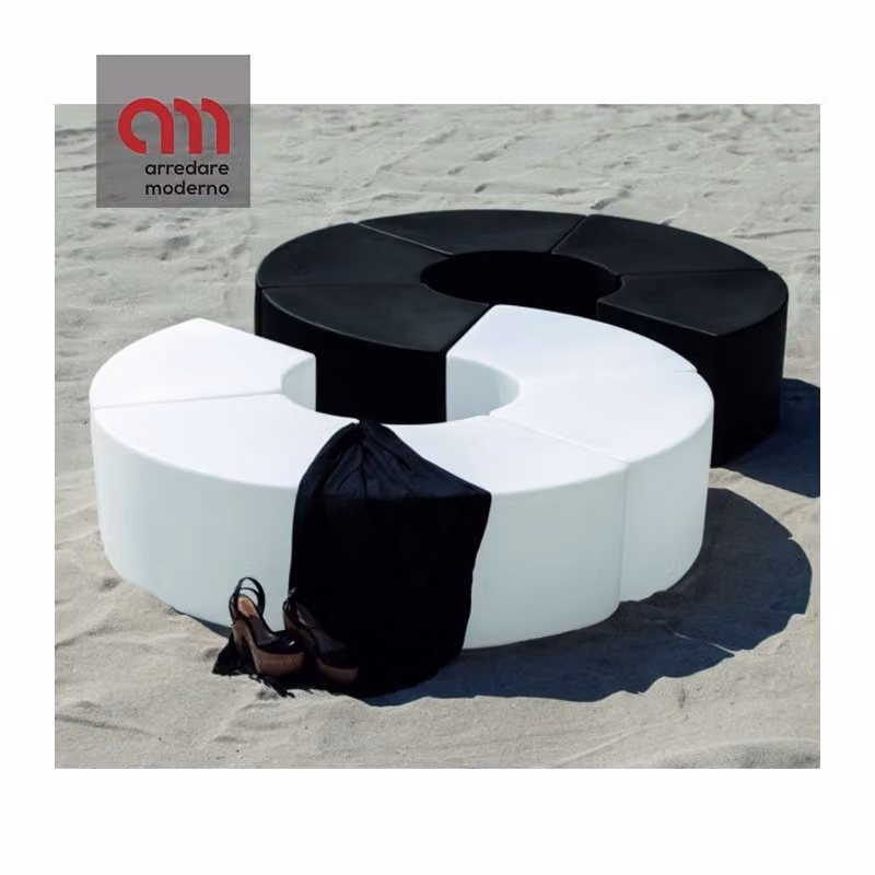 Seduta luminosa modulare Onda Modum