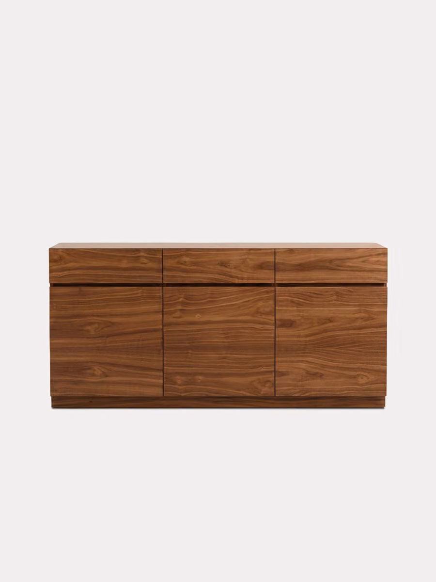 Credenza Nude 180 in noce impiallacciato Kenay Home colore marrone – 2