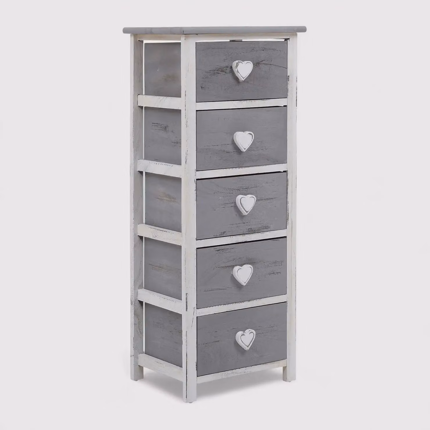 Tradescantia - Cassettiera per camera da letto con 5 cassetti