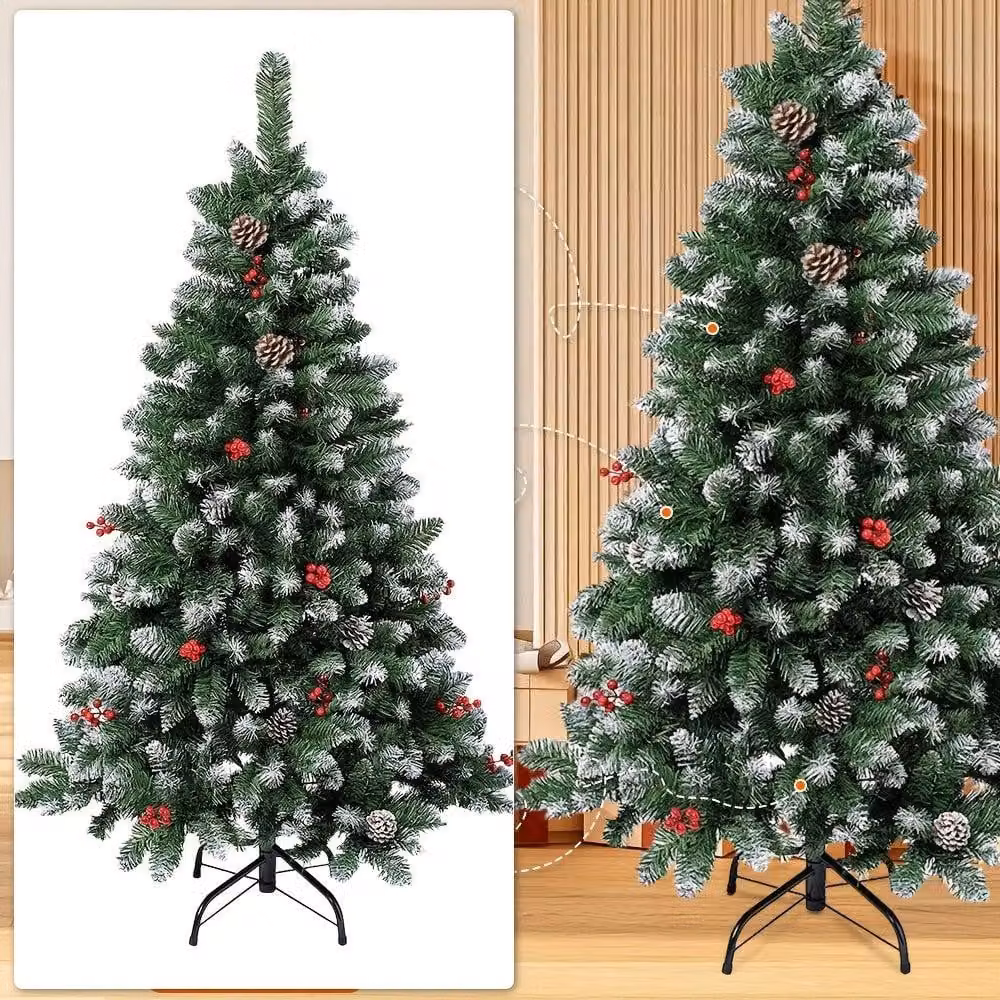 Albero di Natale artificiale - Albero di Natale finto - Albero di Natale - Albero artificiale - Albero di Natale realistico - 120 cm