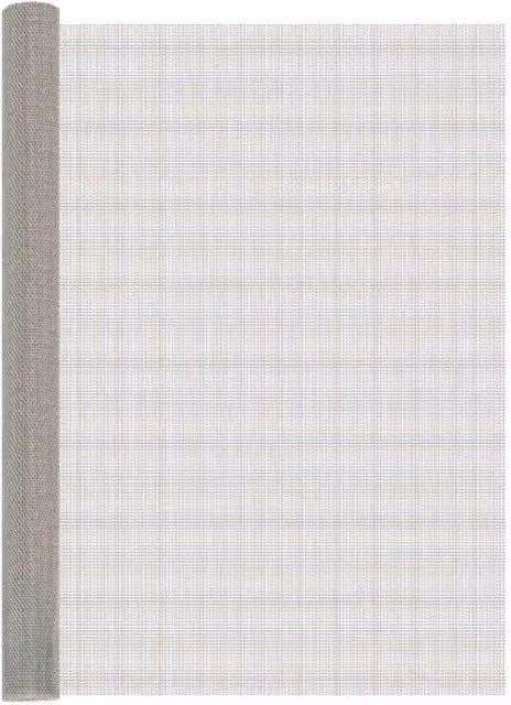 Rete di schermatura in acciaio inossidabile vidaXL Argento L: 120 cm, P: 1000 cm