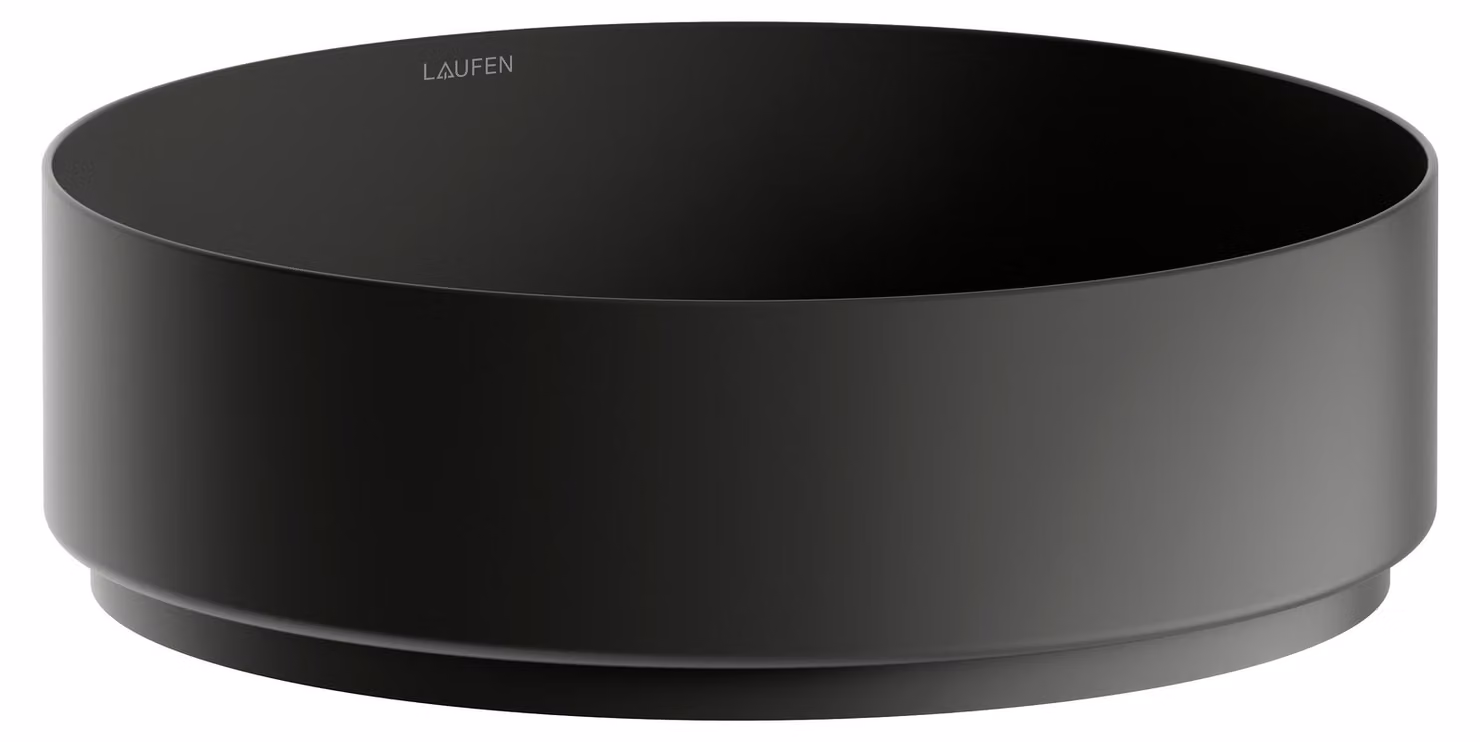 LAUFEN UNISONO Cuvette de lavabo, ronde, sans trou pour robinet, sans trop-plein, 375x375x116mm, H512UO37161121, H512UO37161121