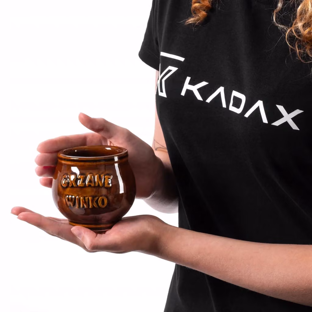 Tazza da vin brulé Kadax in gres marrone da 300 ml – 2