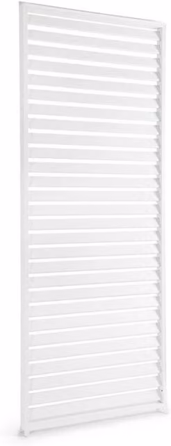 Pannello Frangisole Laterale per Pergola 93x6x238h cm Ocean Bianco