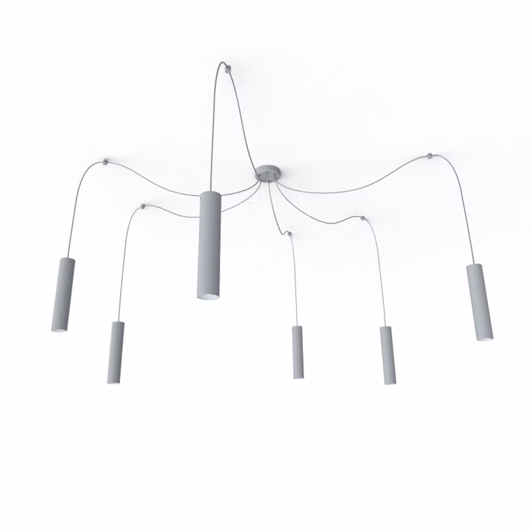 Lampada A Sospensione Medusa Monocolore Opaca