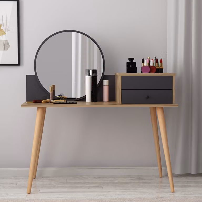 Skye Decor, Angel - Antracite, toletta, antracite, 100 % SCHEDE RIVESTITE DI MELAMINA, 120 x 60 x 96 cm