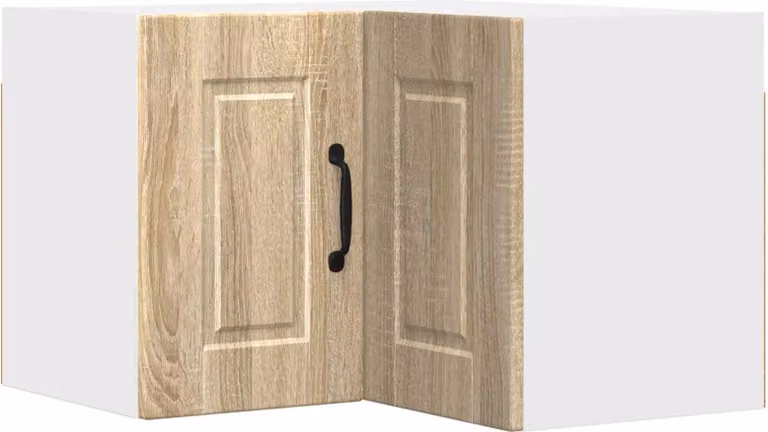 Mobile angolare per parete PORTO Rovere Sonoma 57 x 57 x 40 cm