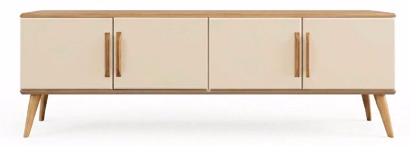 Mobile TV beige moderno tavolino TV, mobile TV
