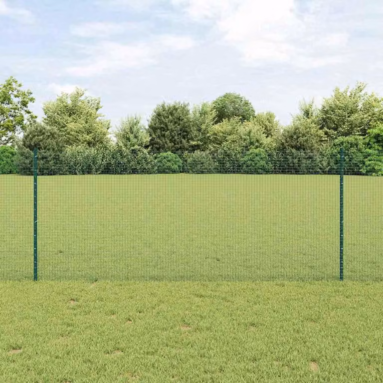 Recinzione in rete saldata con palo 10 x 1 m (L x H)