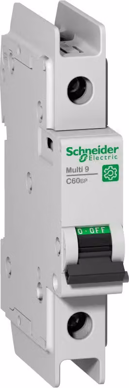 Schneider Electric Multi 9 Interruttore LS OEM C60BP unipolare 6 A, caratteristica Z, 10 kA, 480Y/277 V, UL489, M9F44106