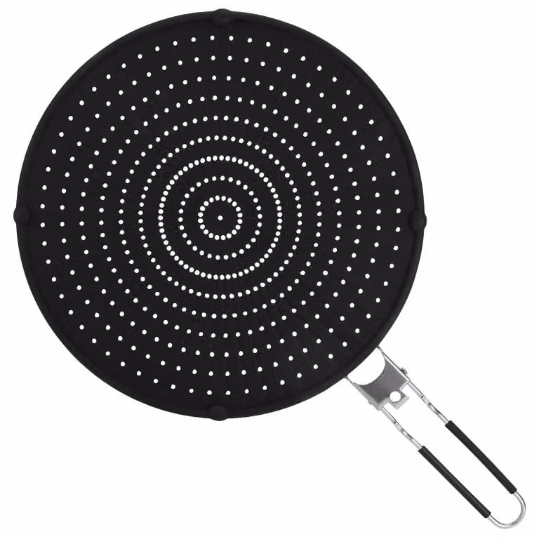 Solidchoice - Coperchio in silicone con manico pieghevole