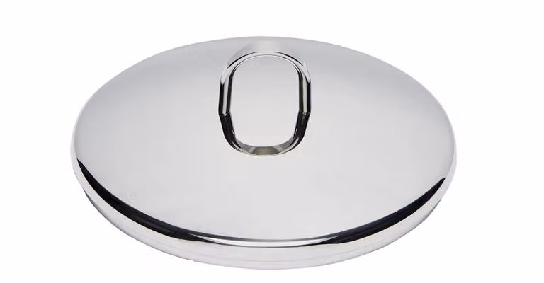 Coperchio in acciaio inox linea Scandia, diam.28cm