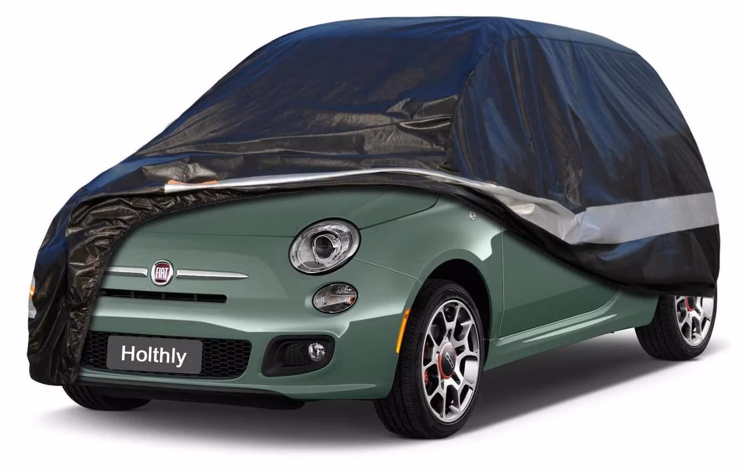 Copertura per auto, 10 strati, impermeabile e traspirante, per Volkswagen UP (2011-2023), colore nero
