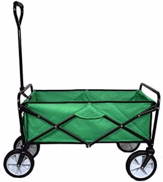 Carrello pieghevole con ruote pneumatiche
