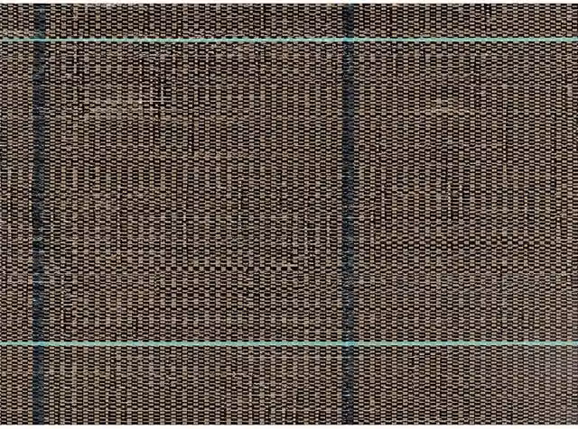 Telo Pacciamatura da Giardino in Polipropilene 2,10x100m Rama Ground Nero e Marrone