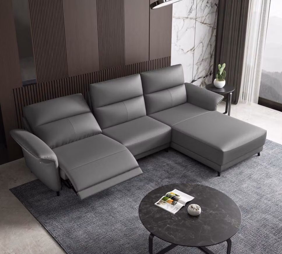Garnitur Ecksofa L-Form Polster Modern Relax Sitz Luxus Möbel Wohnlandschaft