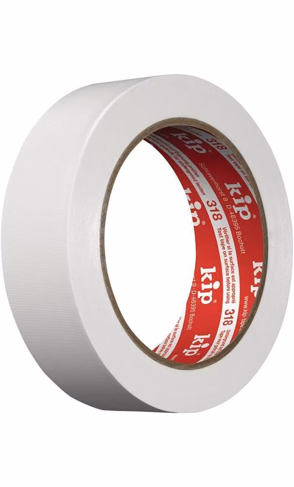 nastro protettivo kip in PVC 318 bianco 30 mm - 318-53
