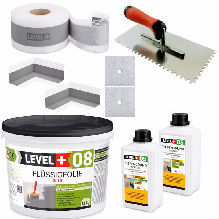 Set di guarnizioni foglio liquido 12 kg nastro sigillante angolo interno doccia bagno guarnizione HQ SET20