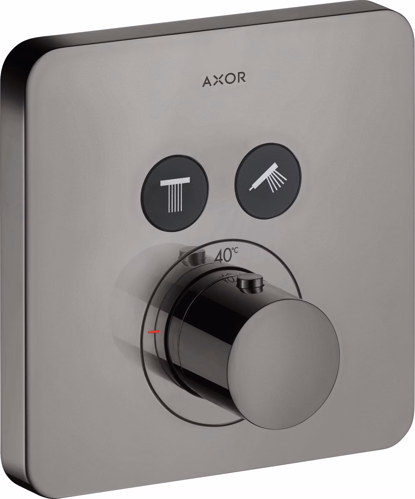 hansgrohe AXOR Starck ShowerSelect Soft Thermostat encastré pour 2 consommateurs, 36707330, 36707330